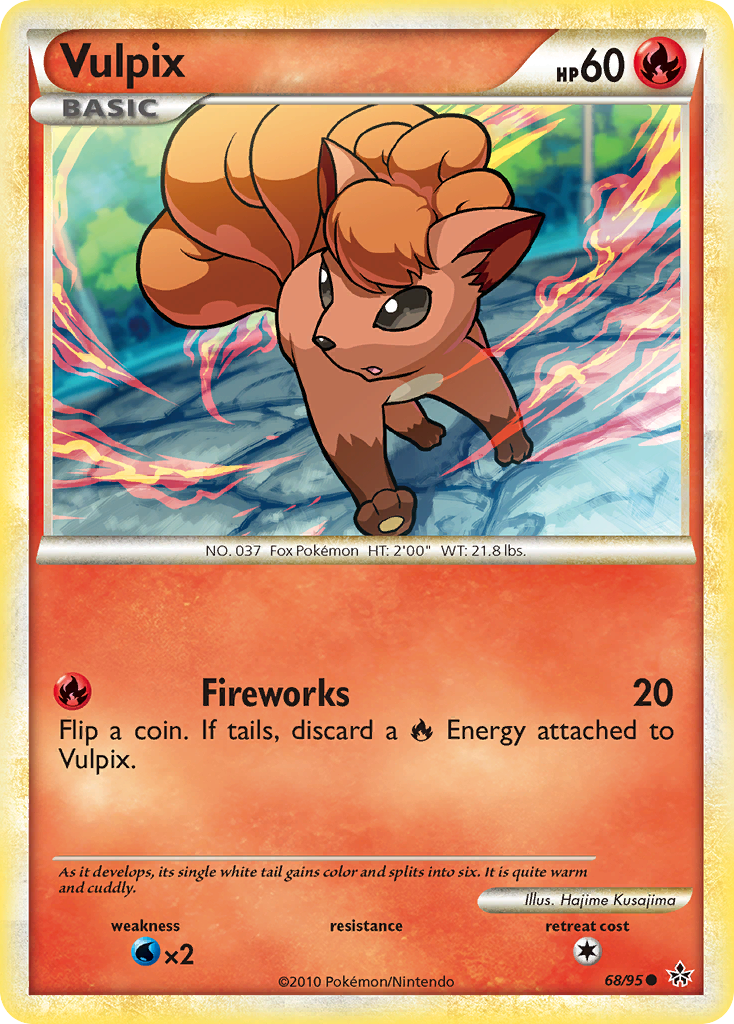 Vulpix (68/95) [HeartGold & SoulSilver: Unleashed] | GnG Games