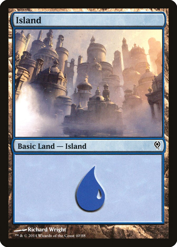 Island (40) [Duel Decks: Jace vs. Vraska] | GnG Games