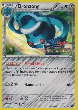 Bronzong (XY21) (Staff) [XY: Black Star Promos] | GnG Games