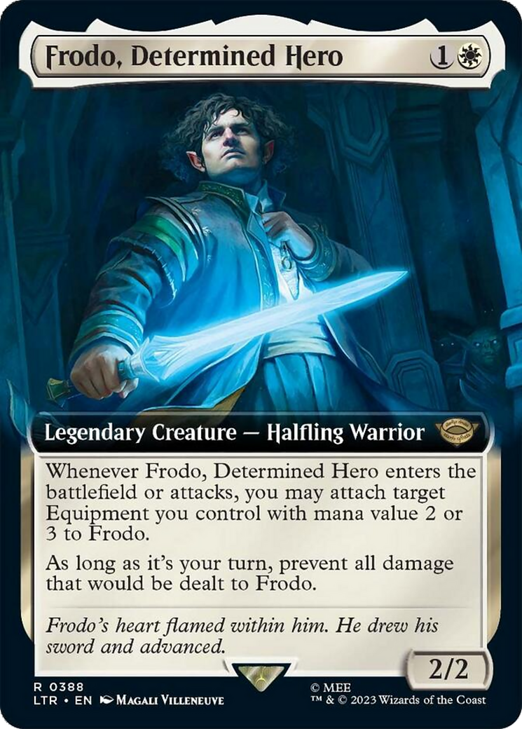 Frodo, Determined Hero (Extended Art) [The Lord of the Rings: Tales of Middle-Earth] | GnG Games