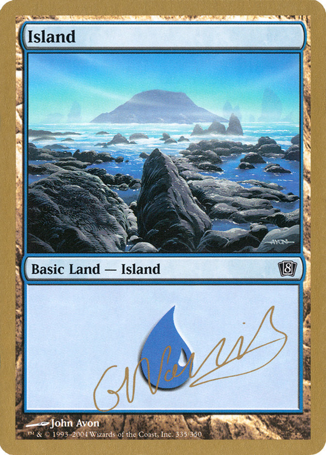 Island (gn335) (Gabriel Nassif) [World Championship Decks 2004] | GnG Games