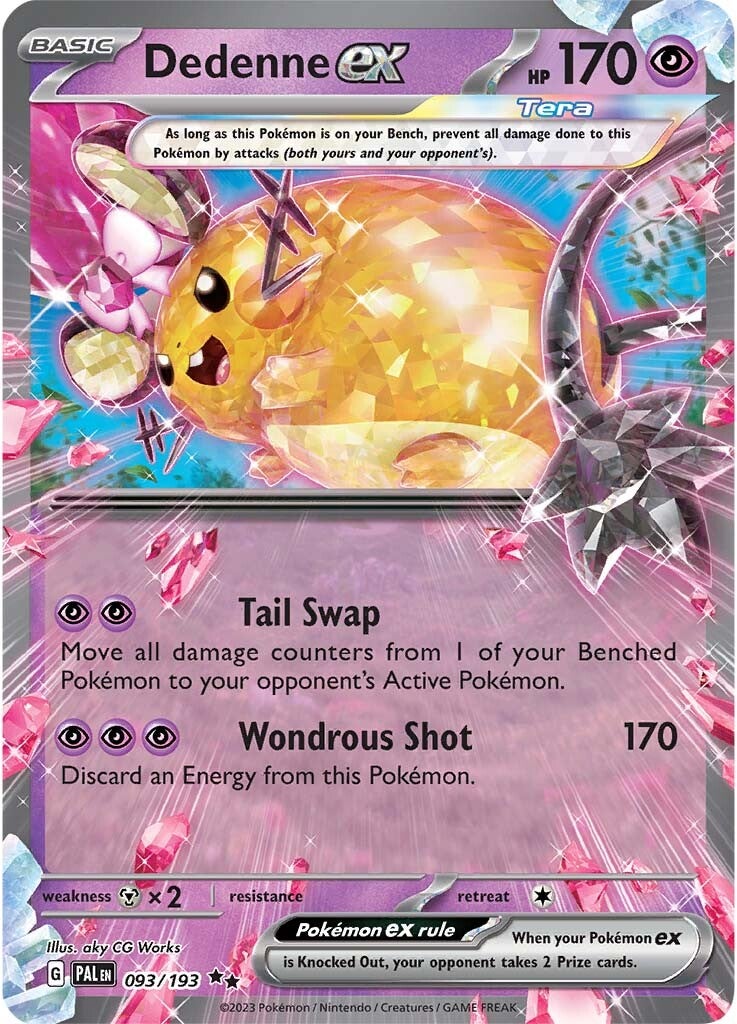 Dedenne ex (093/193) [Scarlet & Violet: Paldea Evolved] | GnG Games