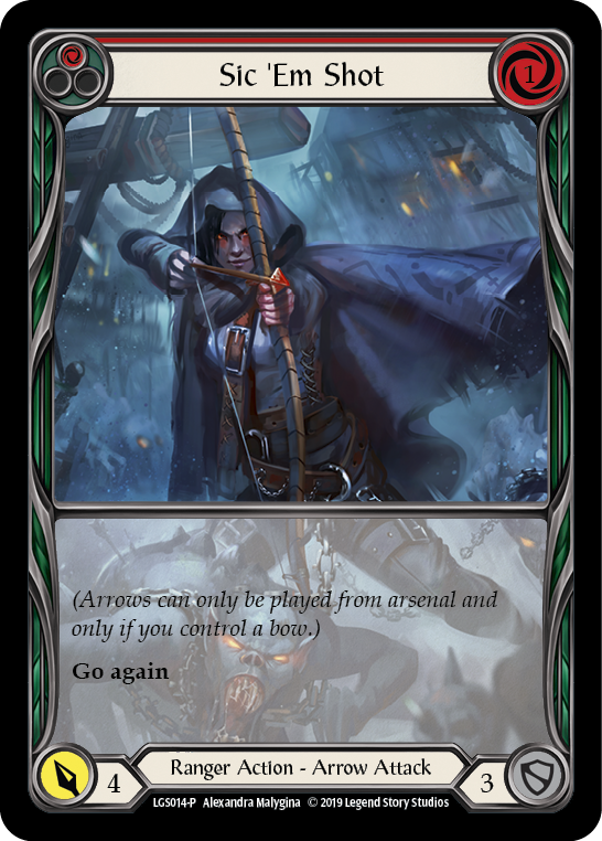 Sic 'Em Shot (Red) [LGS014-P] (Promo)  1st Edition Normal | GnG Games