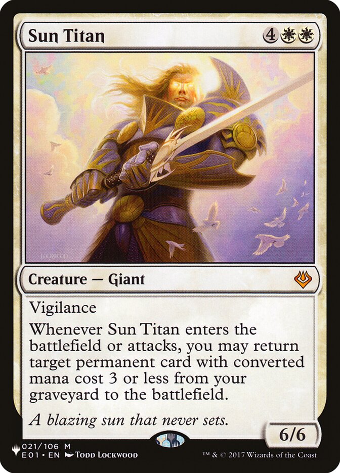 Sun Titan [The List] | GnG Games