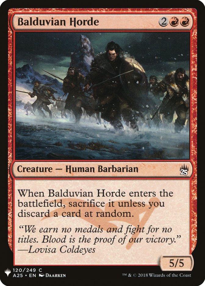 Balduvian Horde [Mystery Booster] | GnG Games