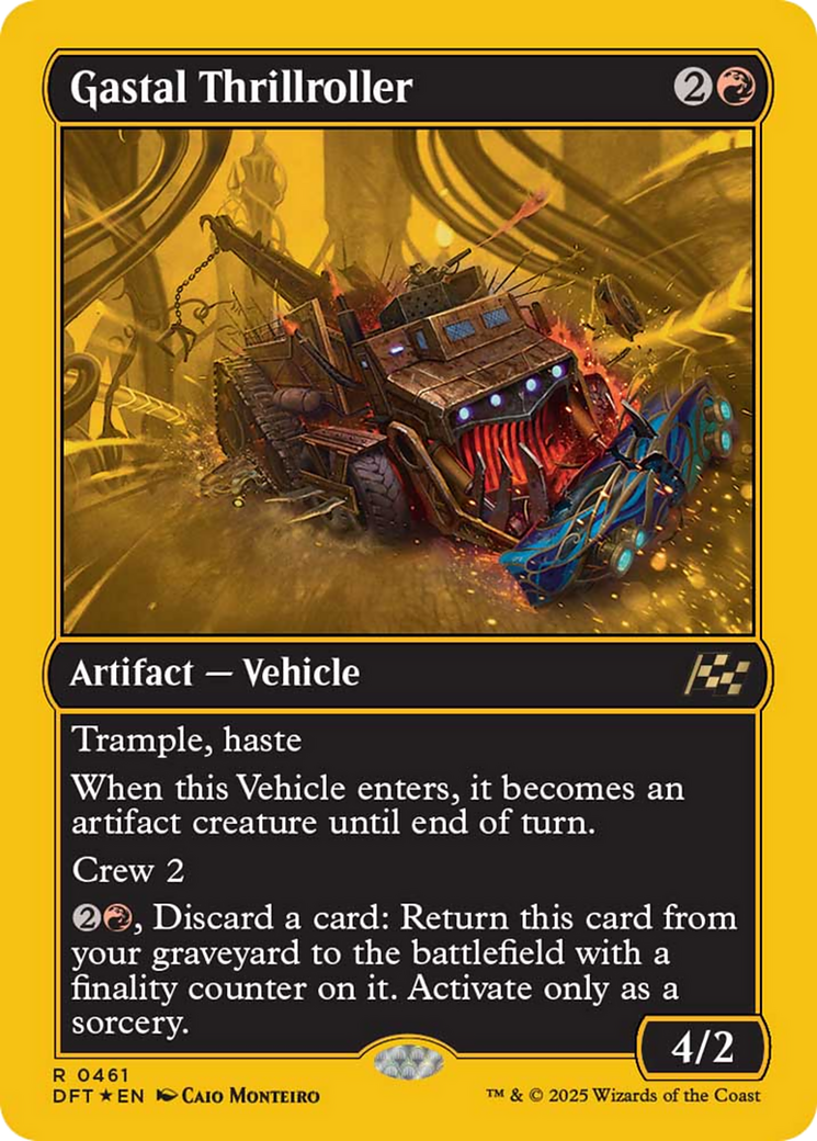 Gastal Thrillroller (First-Place Foil) [Aetherdrift] | GnG Games