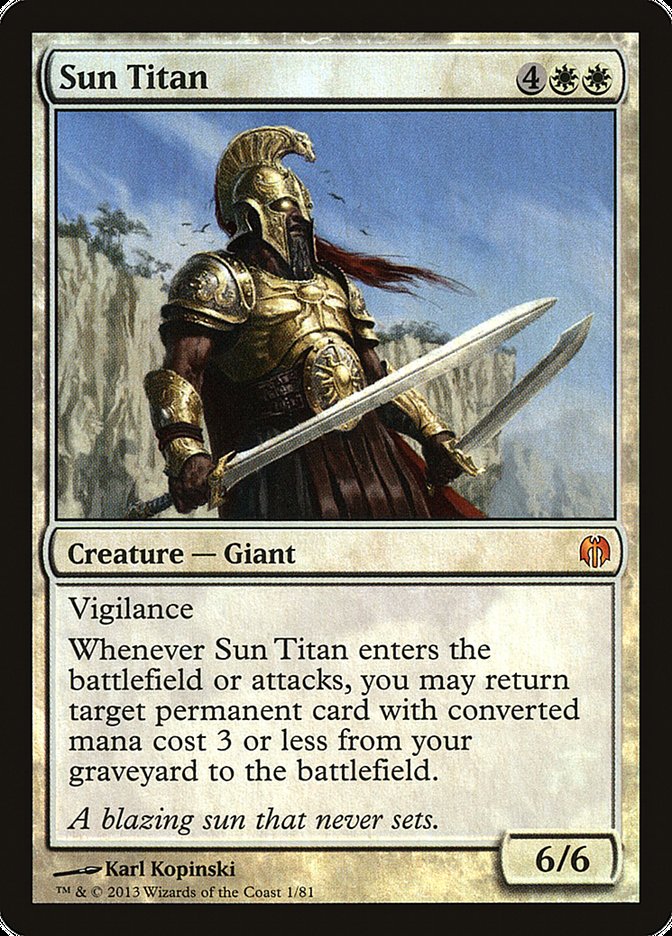 Sun Titan [Duel Decks: Heroes vs. Monsters] | GnG Games