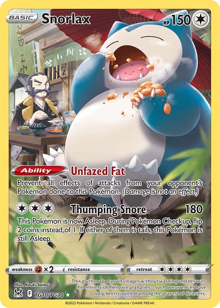 Snorlax (TG10/TG30) [Sword & Shield: Lost Origin] | GnG Games