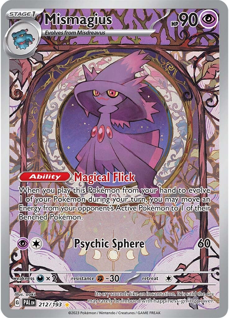 Mismagius (212/193) [Scarlet & Violet: Paldea Evolved] | GnG Games