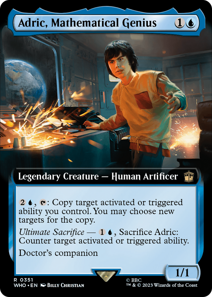 Adric, Mathematical Genius (Extended Art) [Doctor Who] | GnG Games