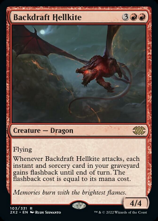 Backdraft Hellkite [Double Masters 2022] | GnG Games