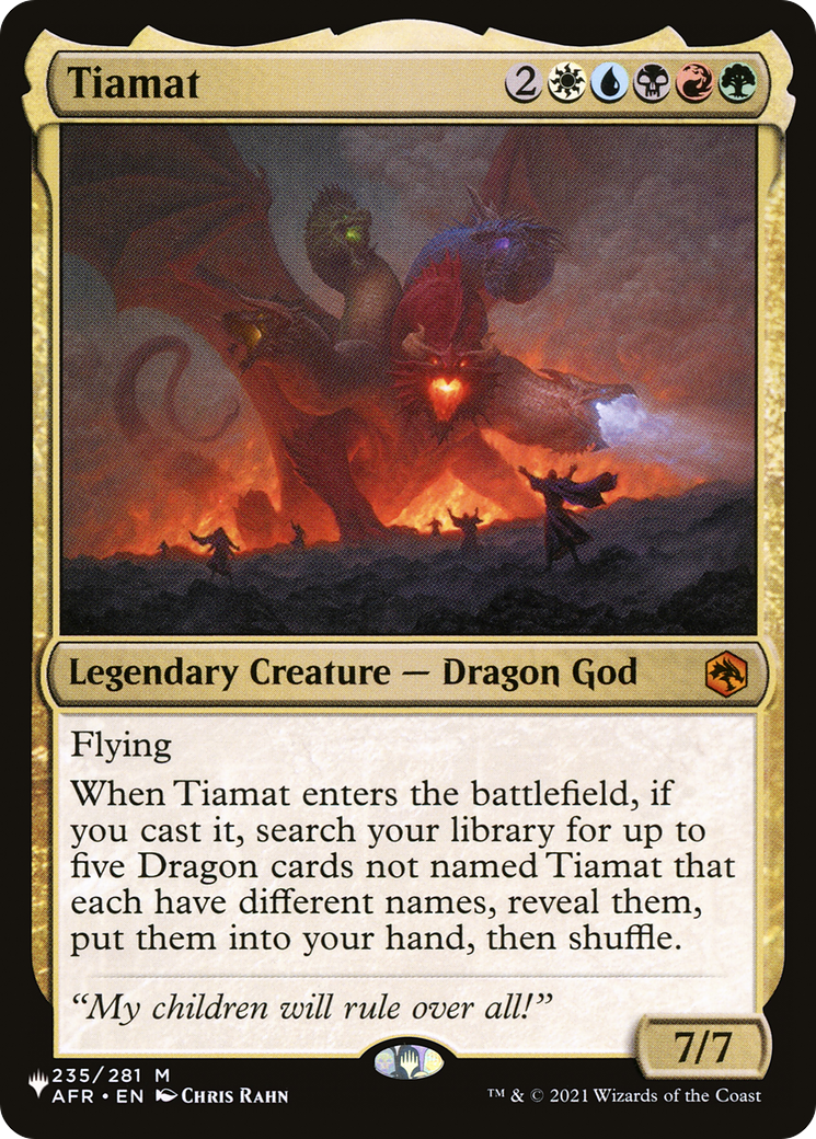 Tiamat [The List] | GnG Games