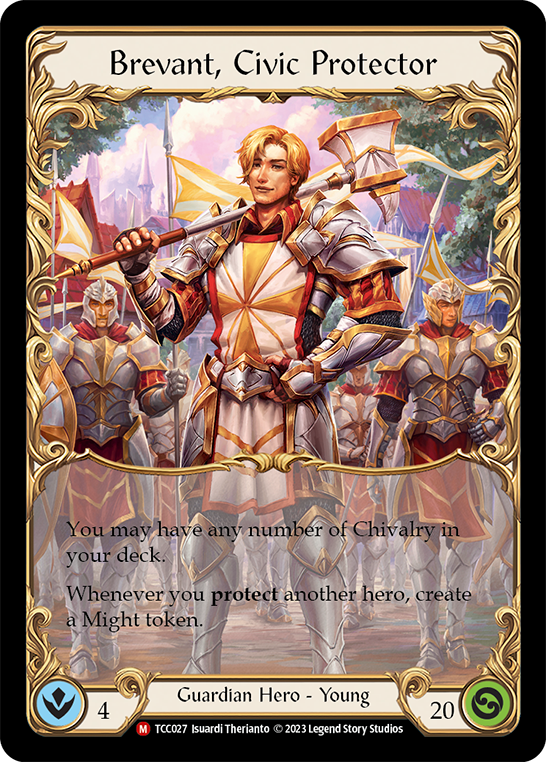 Brevant, Civic Protector [TCC027] (Round the Table: TCC x LSS)  Rainbow Foil | GnG Games