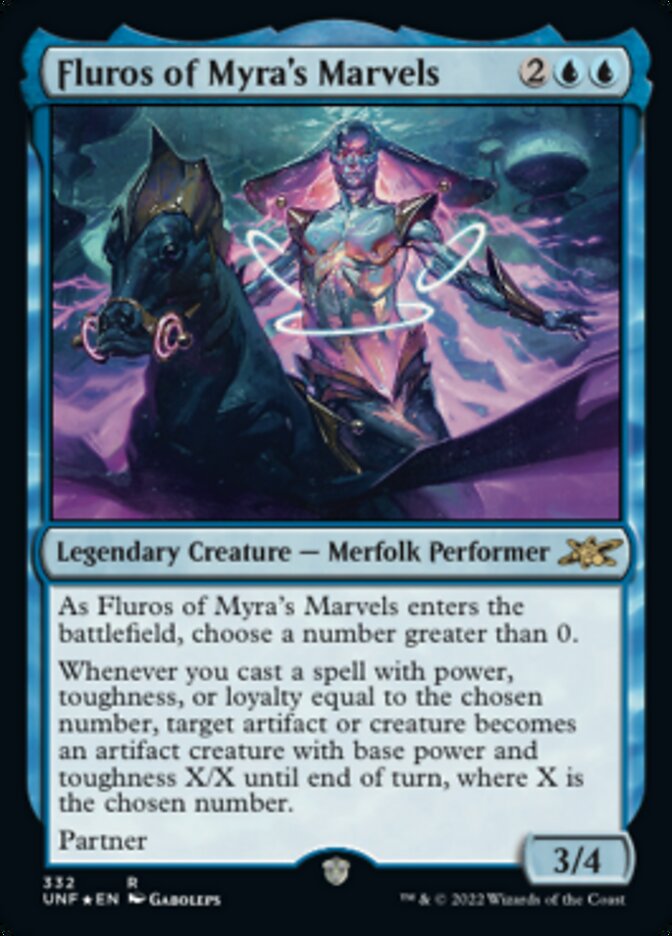 Fluros of Myra's Marvels (Galaxy Foil) [Unfinity] | GnG Games