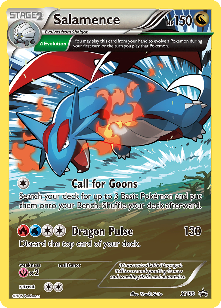 Salamence (XY59) [XY: Black Star Promos] | GnG Games