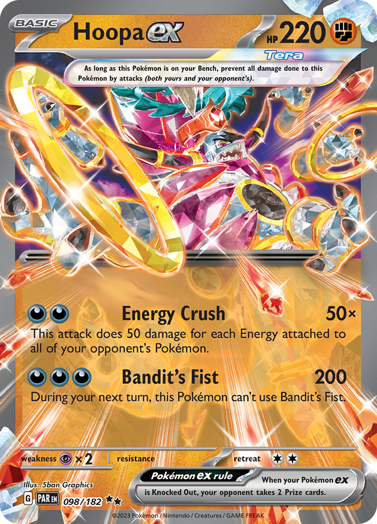 Hoopa ex (098/182) [Scarlet & Violet: Paradox Rift] | GnG Games