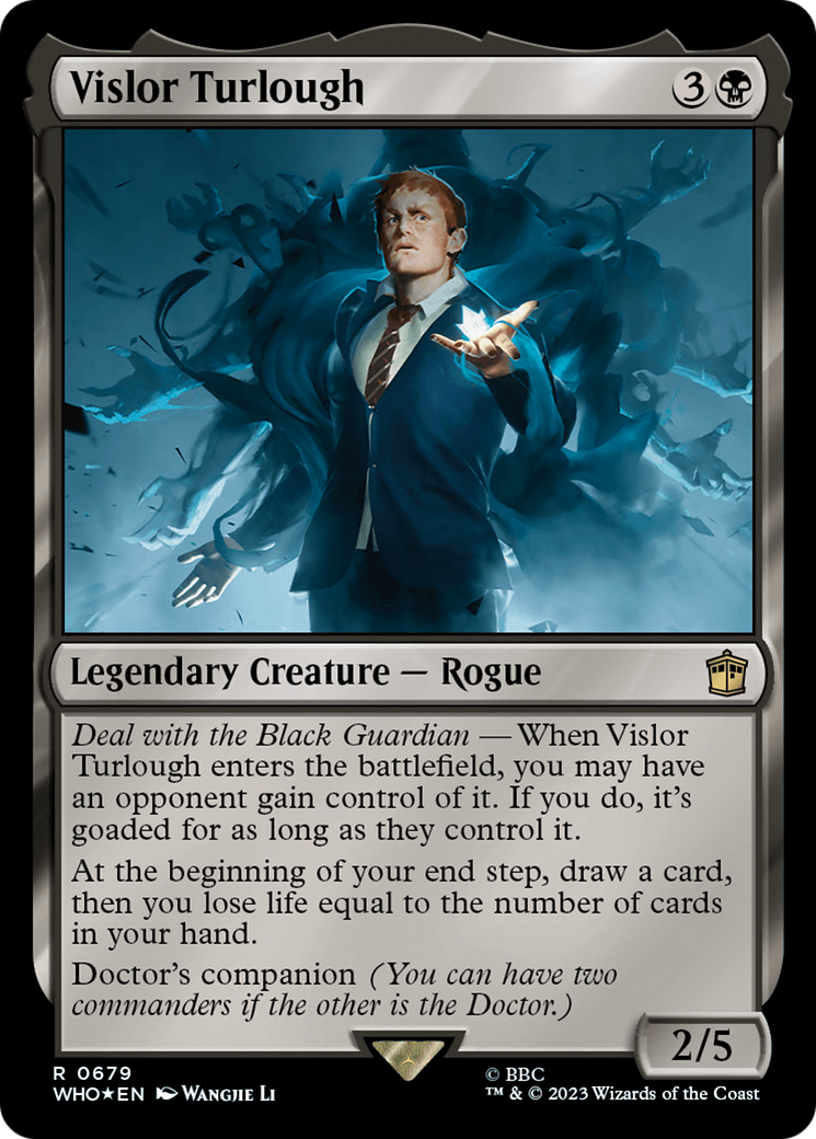 Vislor Turlough (Surge Foil) [Doctor Who] | GnG Games