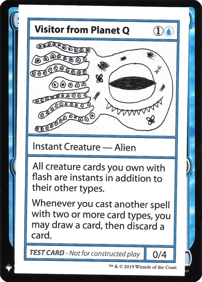 Visitor from Planet Q [Mystery Booster Playtest Cards] | GnG Games