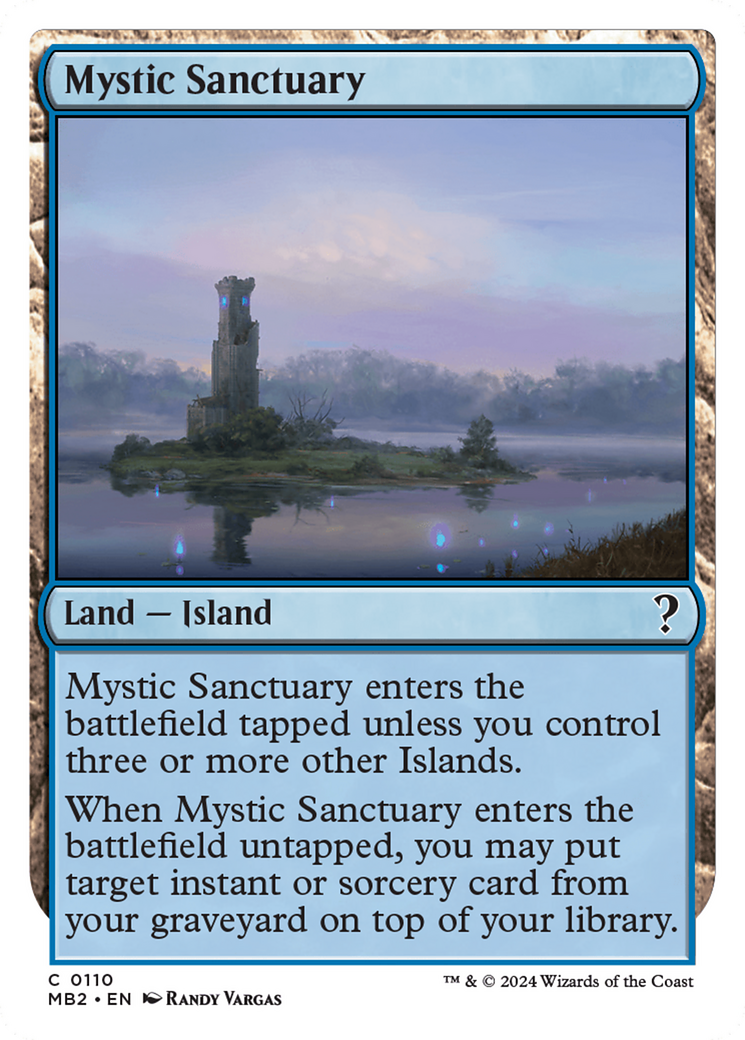 Mystic Sanctuary (White Border) [Mystery Booster 2] | GnG Games