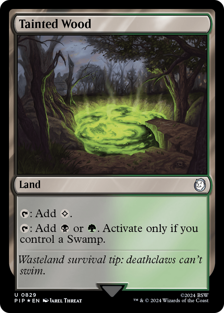 Tainted Wood (Surge Foil) [Fallout] | GnG Games