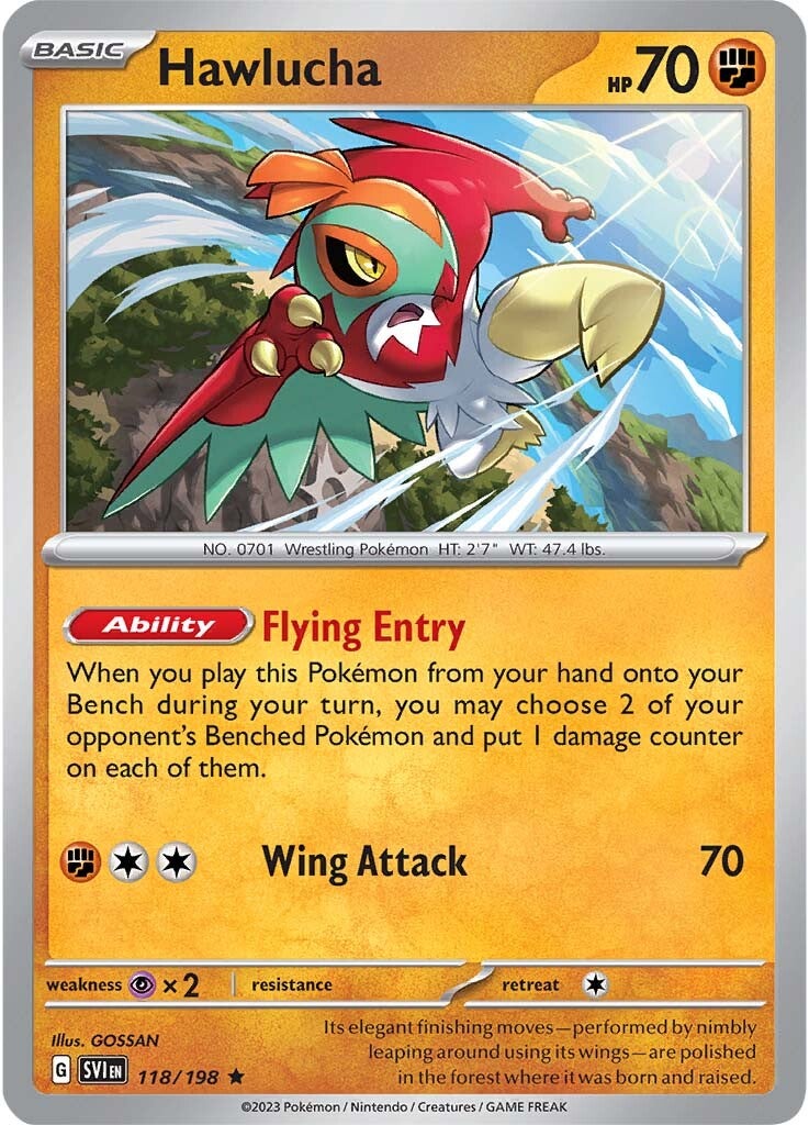 Hawlucha (118/198) [Scarlet & Violet: Base Set] | GnG Games