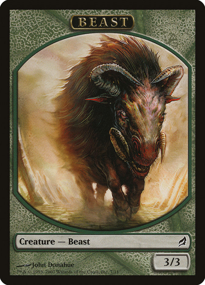 Beast Token [Lorwyn Tokens] | GnG Games