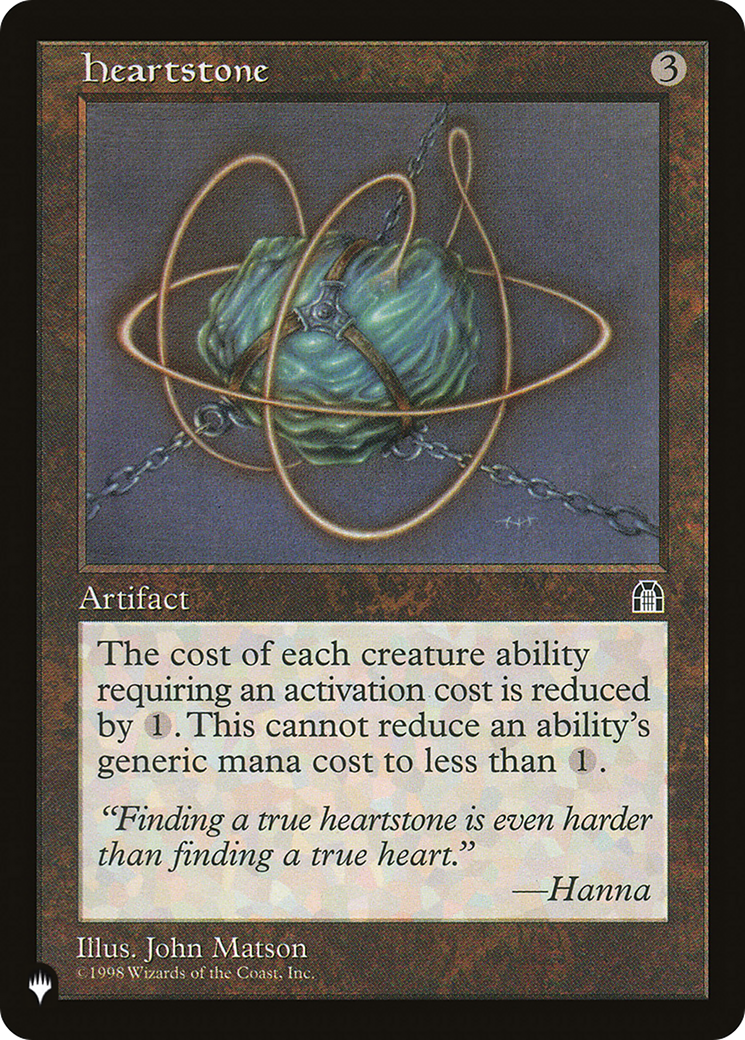 Heartstone [The List] | GnG Games
