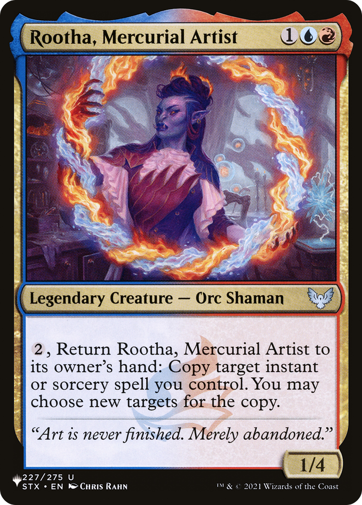 Rootha, Mercurial Artist [The List] | GnG Games