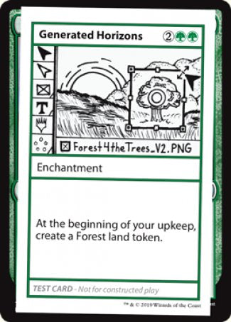 Generated Horizons (2021 Edition) [Mystery Booster Playtest Cards] | GnG Games