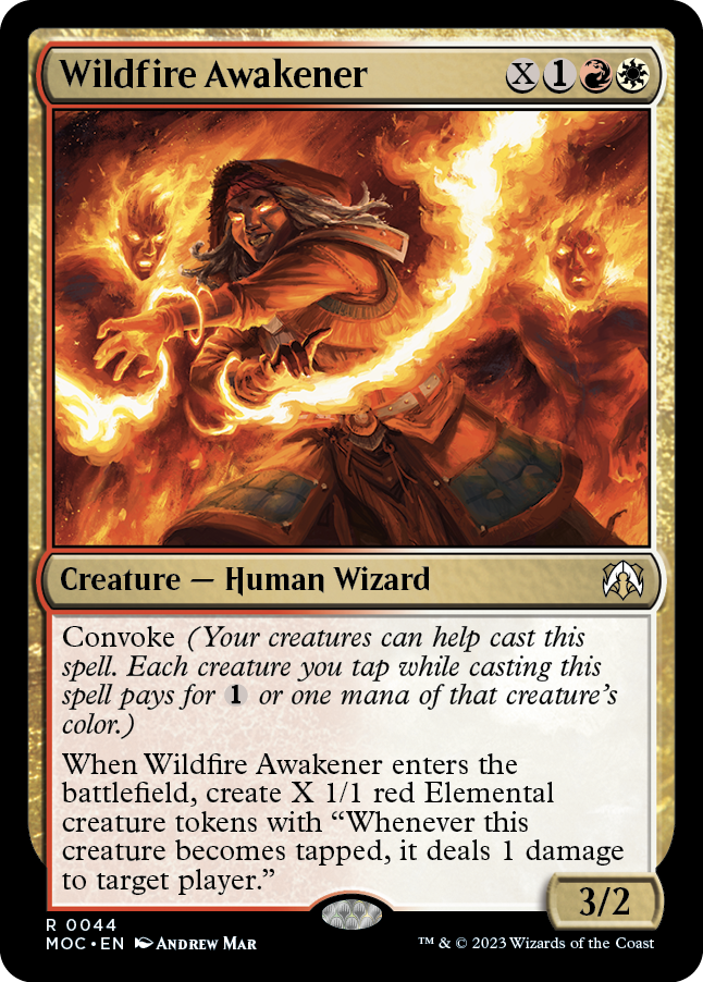 Wildfire Awakener [March of the Machine Commander] | GnG Games