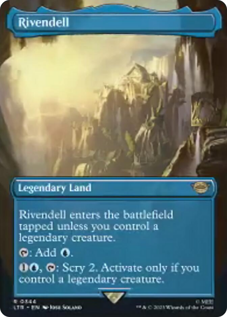 Rivendell (Borderless Alternate Art) [The Lord of the Rings: Tales of Middle-Earth] | GnG Games