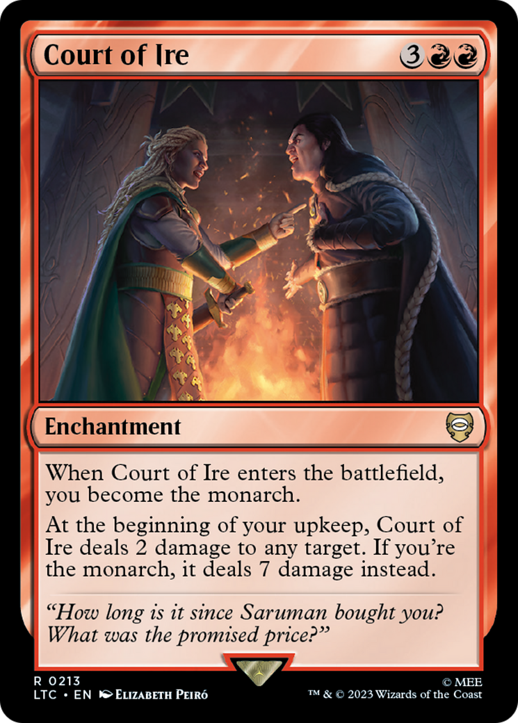 Court of Ire [The Lord of the Rings: Tales of Middle-Earth Commander] | GnG Games