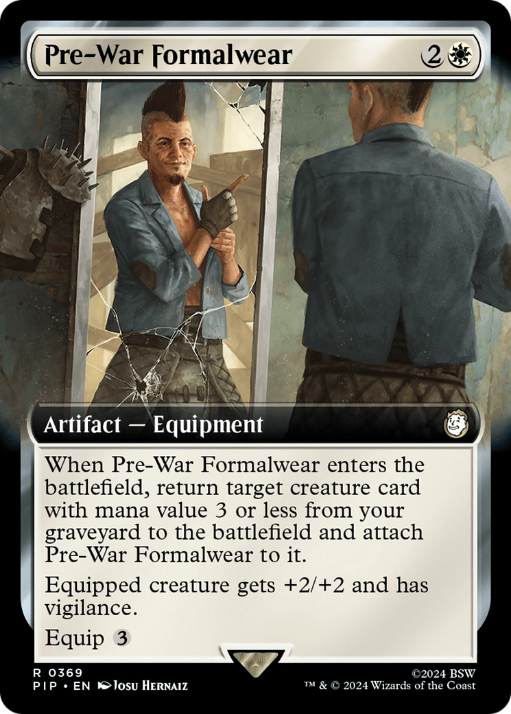 Pre-War Formalwear (Extended Art) [Fallout] | GnG Games