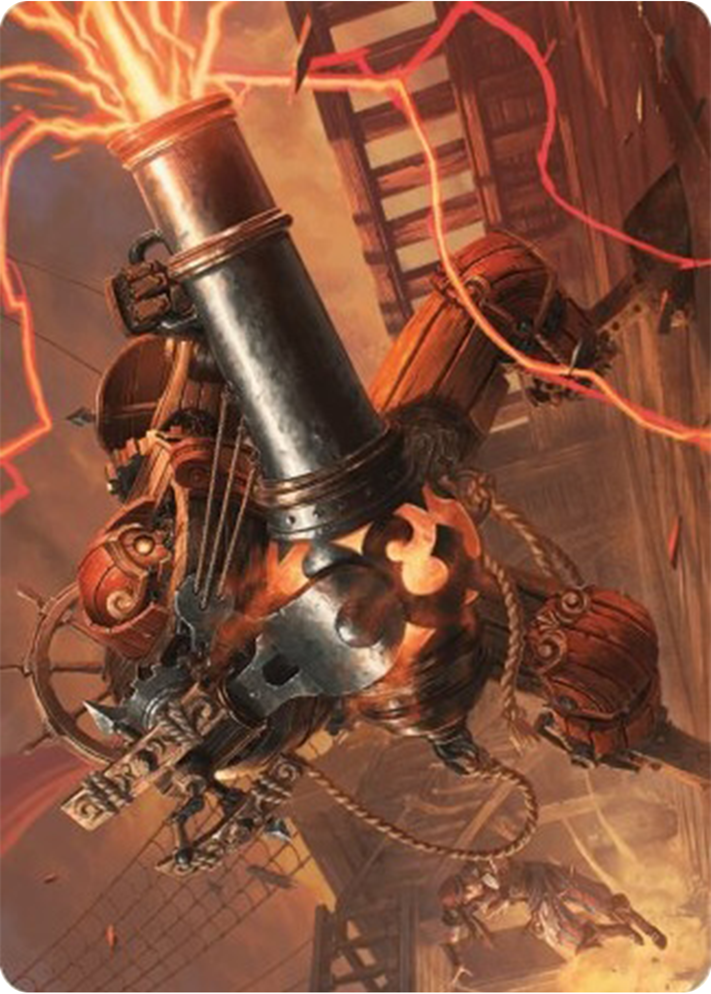 Blaster Hulk Art Card [Modern Horizons 3 Art Series] | GnG Games