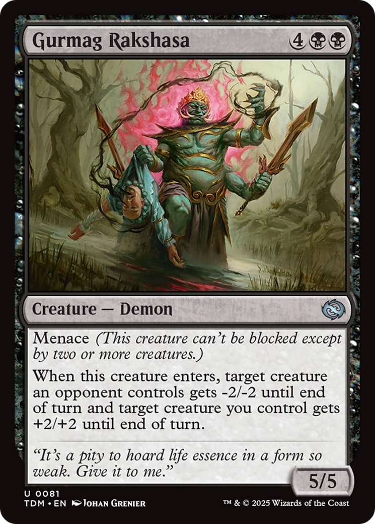 Gurmag Rakshasa [Tarkir: Dragonstorm] | GnG Games