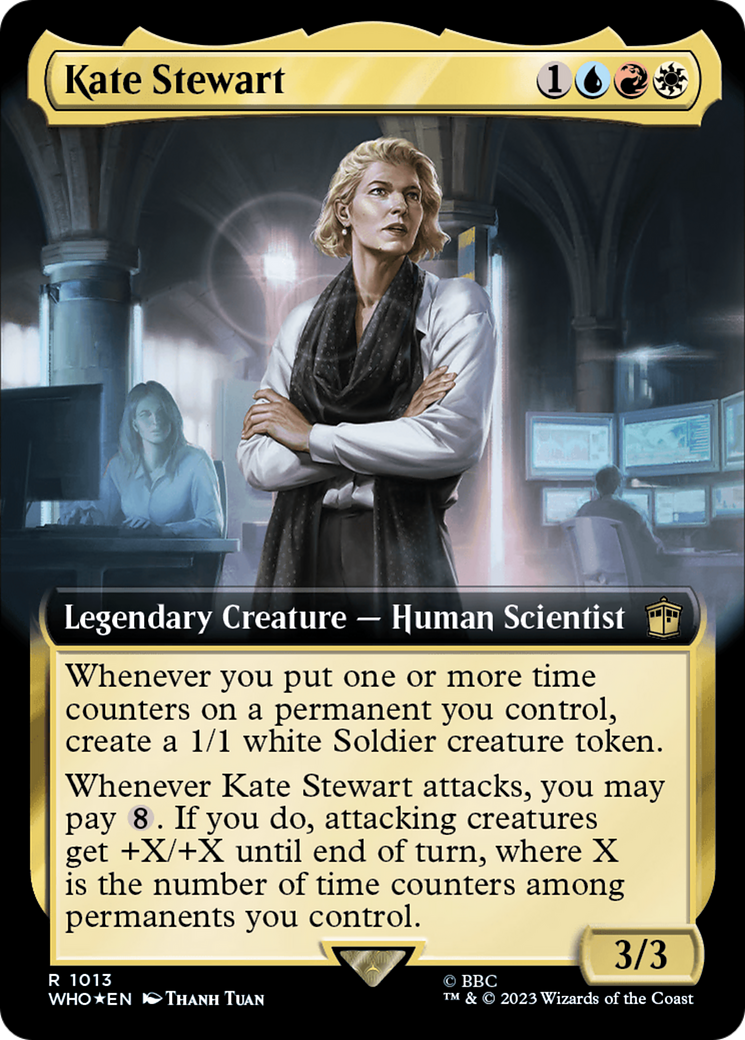 Kate Stewart (Extended Art) (Surge Foil) [Doctor Who] | GnG Games