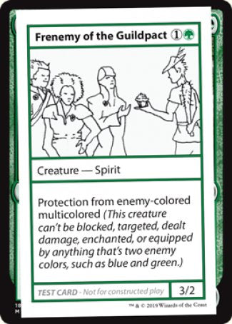 Frenemy of the Guildpact (2021 Edition) [Mystery Booster Playtest Cards] | GnG Games