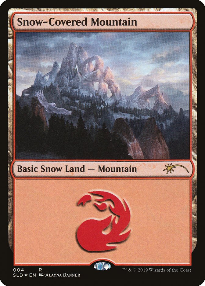 Snow-Covered Mountain (004) [Secret Lair Drop Series] | GnG Games