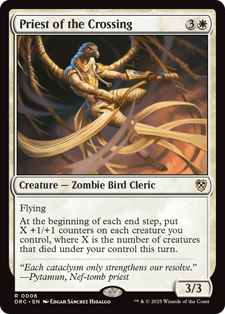 Priest of the Crossing [Aetherdrift Commander] | GnG Games