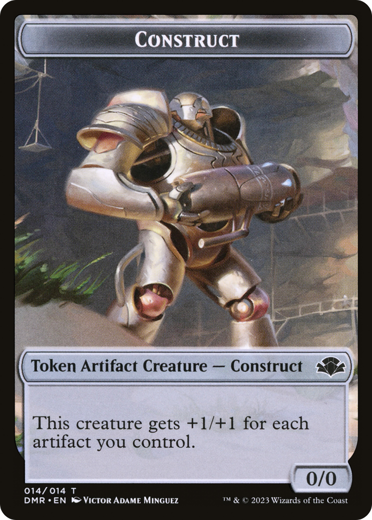 Construct Token [Dominaria Remastered Tokens] | GnG Games