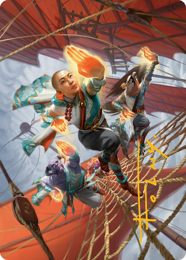 Aligned Heart Art Card (52/54) [Tarkir: Dragonstorm Art Series] | GnG Games