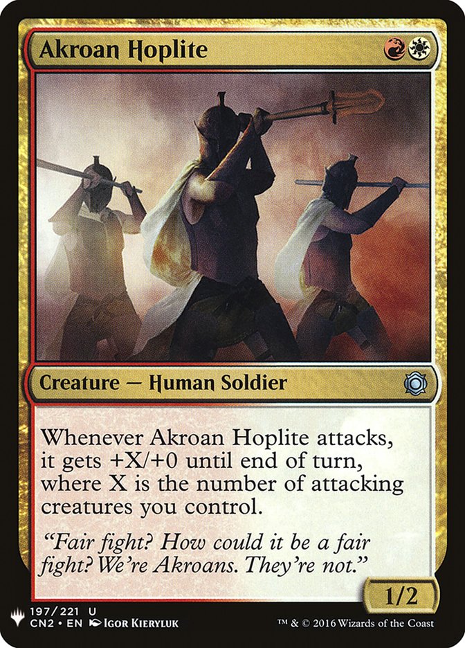 Akroan Hoplite [Mystery Booster] | GnG Games