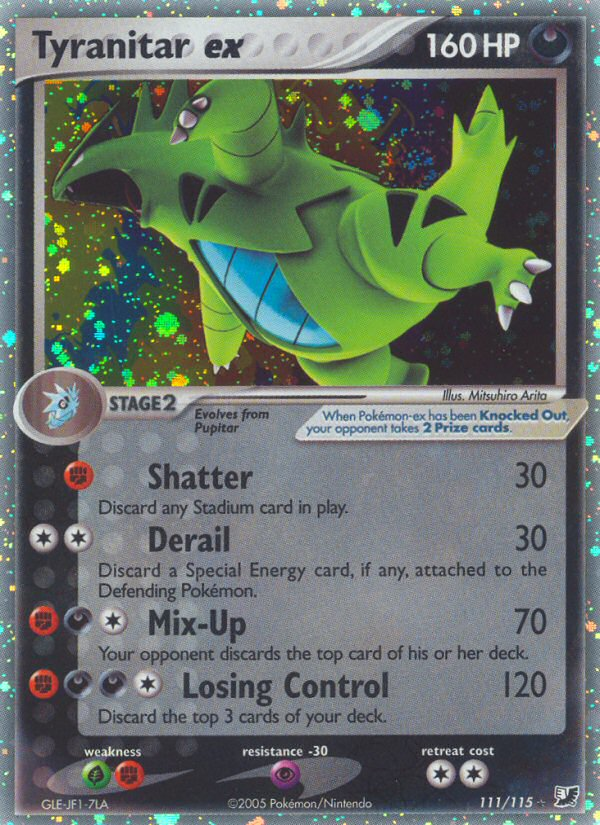 Tyranitar ex (111/115) [EX: Unseen Forces] | GnG Games