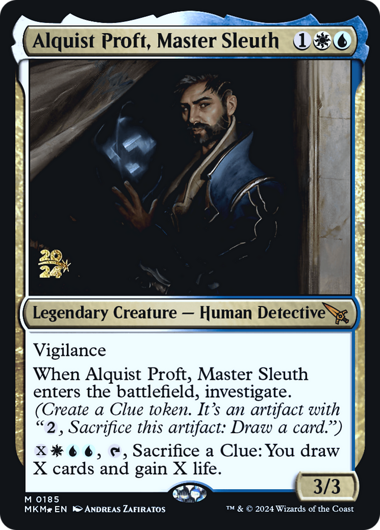 Alquist Proft, Master Sleuth [Murders at Karlov Manor Prerelease Promos] | GnG Games