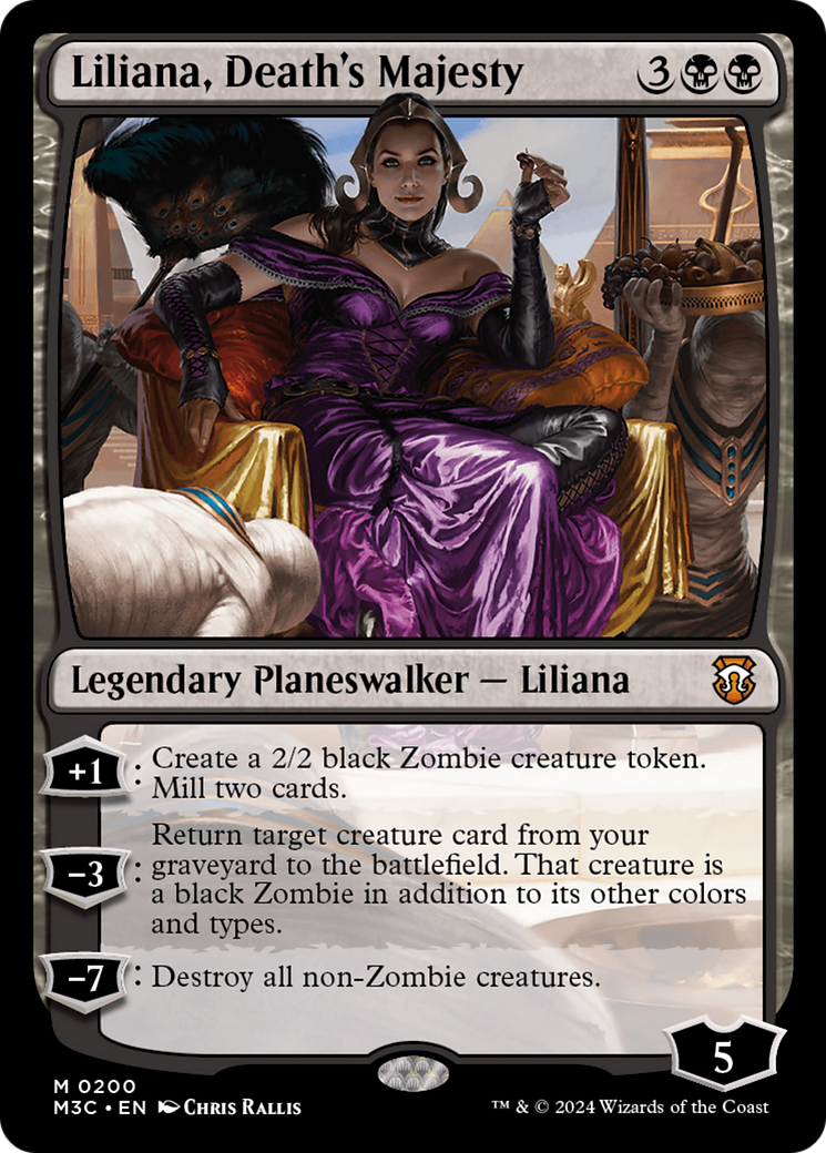 Liliana, Death's Majesty (Ripple Foil) [Modern Horizons 3 Commander] | GnG Games