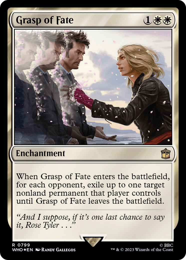Grasp of Fate (Surge Foil) [Doctor Who] | GnG Games