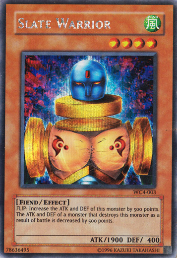 Slate Warrior [WC4-003] Secret Rare | GnG Games