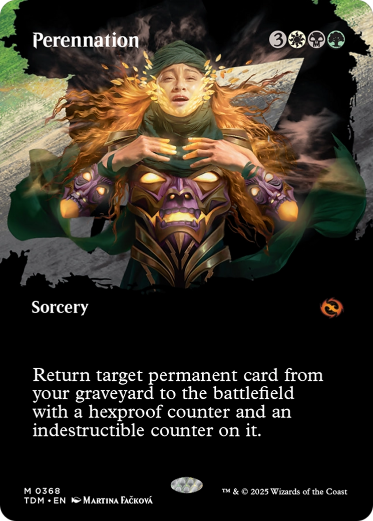 Perennation (Borderless) [Tarkir: Dragonstorm] | GnG Games
