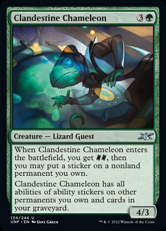 Clandestine Chameleon [Unfinity] | GnG Games