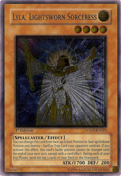Lyla, Lightsworn Sorceress [LODT-EN019] Ultimate Rare | GnG Games